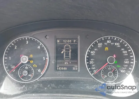 2015 Volkswagen Passat Se z USA, uszkodzony, nr VIN 1VWBV7A34FC012779